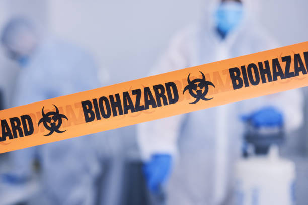 Professional Biohazard technician working in Mahwah, NJ
